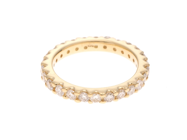 JEWELRY　ジュエリー　リング　K18　ゴールド　　ダイヤモンド 　2.8g　4.5号【472】HG
