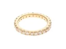 JEWELRY　ジュエリー　リング　K18　ゴールド　　ダイヤモンド 　2.8g　4.5号【472】HG