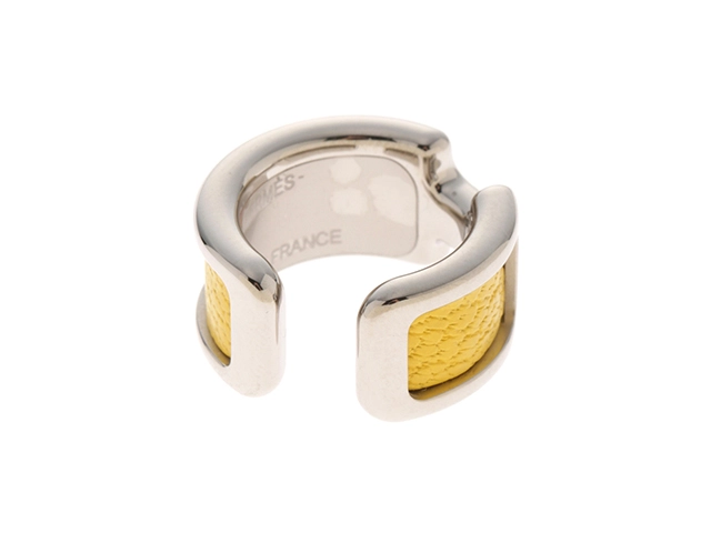 HERMES エルメス オランプPM イヤーカフ ジョーヌナプル/ステンレス ジョーヌナプル 2143200584012 【432】