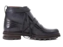Berluti　ベルルッティ　アルピノパティーヌWモンクストラップブーツ　メンズ7ハーフ　ブラック　レザー