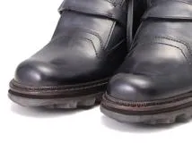 Berluti　ベルルッティ　アルピノパティーヌWモンクストラップブーツ　メンズ7ハーフ　ブラック　レザー