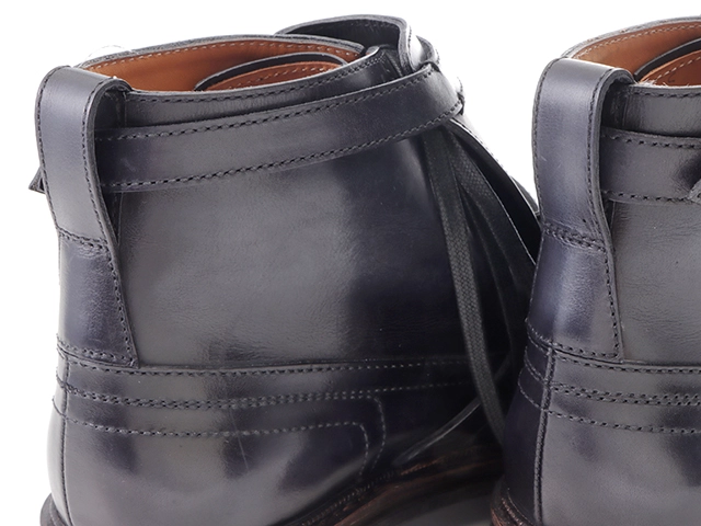 Berluti ベルルッティ アルピノパティーヌWモンクストラップブーツ メンズ7ハーフ ブラック レザー