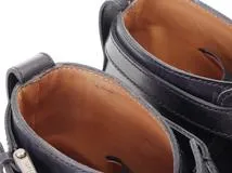 Berluti　ベルルッティ　アルピノパティーヌWモンクストラップブーツ　メンズ7ハーフ　ブラック　レザー