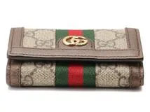 GUCCI グッチ オフィディア 三つ折財布 644334 ベージュ/ダーク