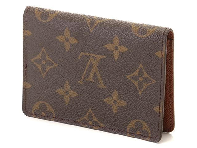 LOUIS VUITTON ルイヴィトン モノグラム パスケース ポルト2カルト・ヴェルティカル モノグラム 2143200592376【208】