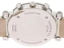 TIFFANY＆CO. ティファニー 腕時計 レディース アトラス クロノグラフ ハートデイト ステンレススティール ホワイト文字盤 ベルト状態考慮 2143200593168【430】