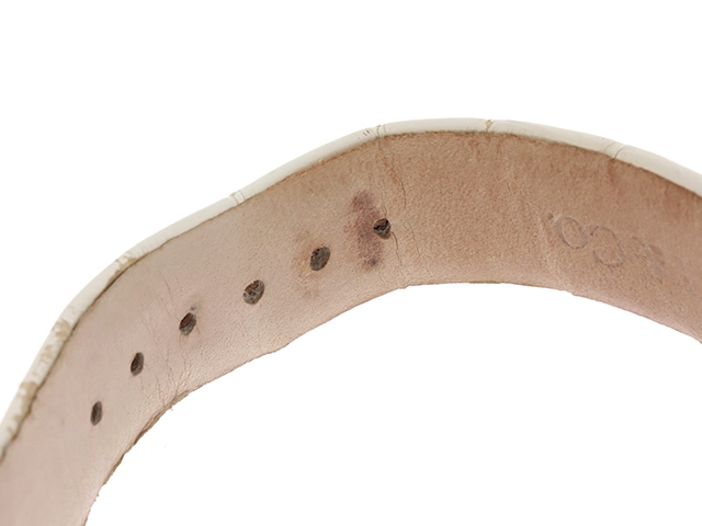 TIFFANY＆CO. ティファニー 腕時計 レディース アトラス クロノグラフ ハートデイト ステンレススティール ホワイト文字盤 ベルト状態考慮 2143200593168【430】