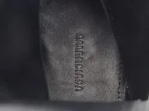 BALENCIAGA　バレンシアガ　スクエアショートブーツ　レディース35　ブラック　レザー　623924