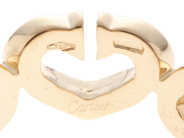 【新品仕上げ】カルティエ　Cハート イエローゴールド リング 11.5号 CARTIER】カルティエ Cハート 11.5号 リング・指輪 K18イエロー