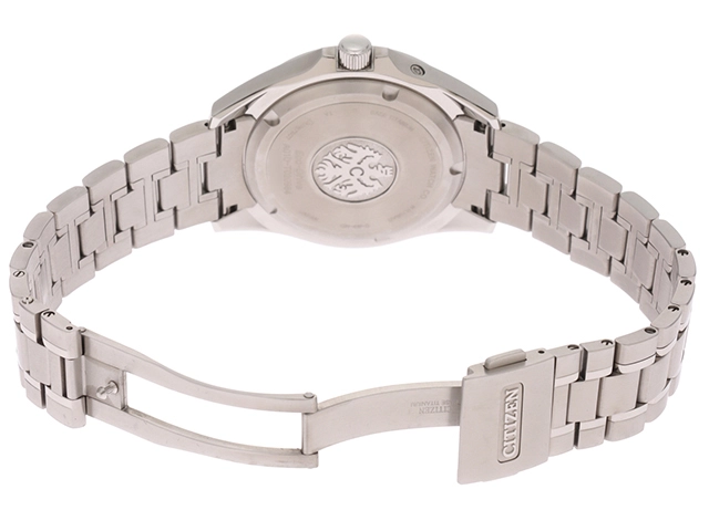 CITIZEN　　ザ・シチズン　  エコドライブ　ソーラー 　スーパーチタニウム　　AQ1040-53A　　クオーツ　メンズ　【436】　2143200599269