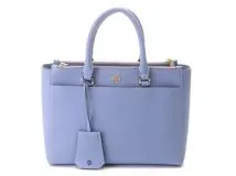 TORY BURCH トリーバーチ 2Way  バッグ ショルダー　メッセンジャーバッグ　ブルー　ＰＶＣ　2143200600163【208】