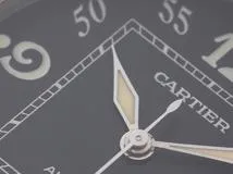 Cartier　カルティエ　パシャC　W31043M7　ブラック文字盤　ステンレススチール　オートマチック　メンズ時計【207】2143200601689