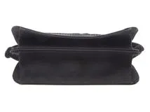 FENDI　フェンディ　ピーカブー　アイシーユー　クラッチバッグ　ブラック　メッシュ　【471】　Y
