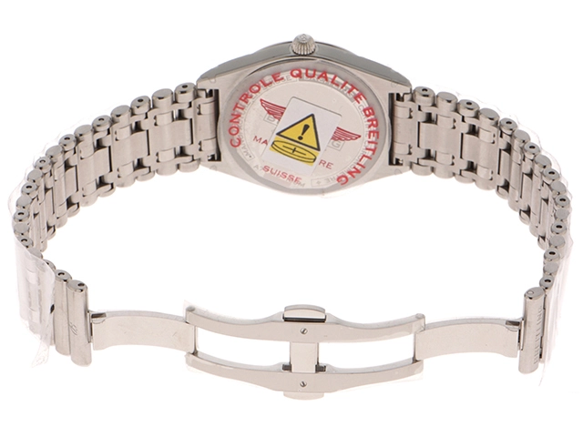 BREITLING ブライトリング 腕時計 クロノマット32 A77310101C1A1 SS/SS ブルー文字盤 クォーツ【472】TS