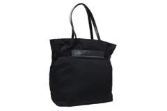 PRADA プラダ トートバッグ ブラック ナイロン/レザー 【460】2143200602648