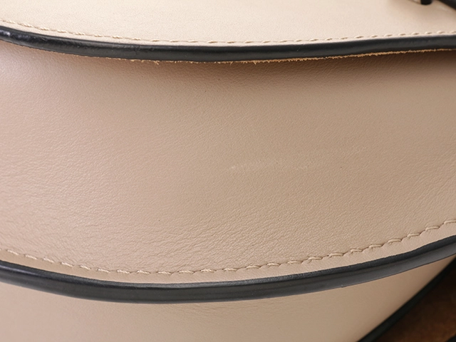LOEWE ロエベ ゲートバッグミニ サンド レザー A650N46X13【471】2143200603171
