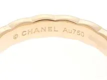 CHANEL シャネル 指輪 ココクラッシュ リング ミニモデル 48号 J11872 K18イエローゴールド/ダイヤモンド約0.35カラット 2021年正規品 【472】SJ