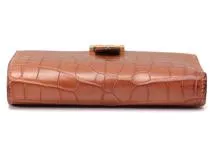 HERMES　エルメス　小物　二つ折り財布　ベアンコンパクト　ゴールド・GP金具　アリゲーター　U刻印・2022年頃製造　箱付き　【472】HA