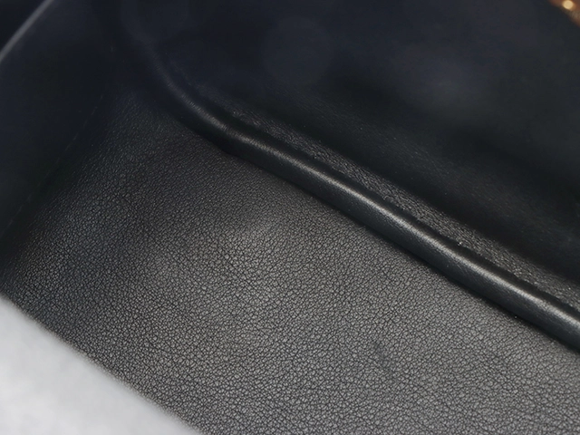 HERMES エルメス リンディ・ミニ ショルダーバッグ ブラック GP ゴールド金具 Z刻 2021年 2143200604376【200】