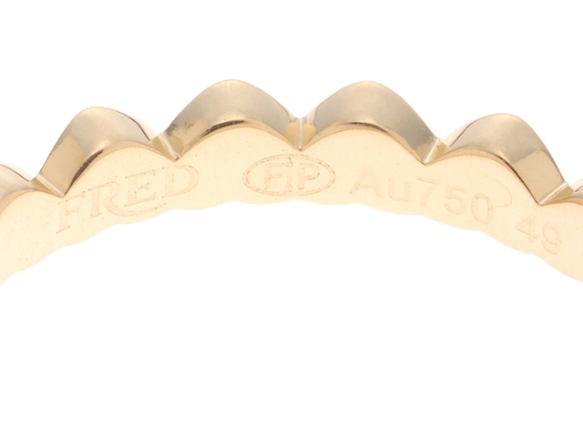 FRED フレッド ユニルドールリング イエローゴールド 約2.0ｇ 9号 2143200604796 【432】