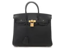 HERMES エルメス ハンドバッグ バーキン25 ブラック・ゴールド HERMES エルメス ハンドバッグ バーキン25 ブラック・ゴールド