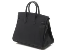 HERMES エルメス ハンドバッグ バーキン25 ブラック・ゴールド HERMES エルメス ハンドバッグ バーキン25 ブラック・ゴールド