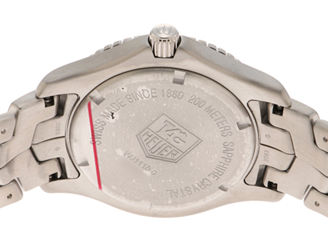 TAG HEUER タグホイヤー 腕時計 リンク WJ1110-0 SS/SS ブラック