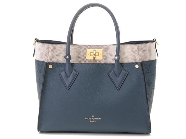 【超美品】ルイヴィトン 2WAY オンマイサイド ＭＭ ハンドバッグ 斜めがけ可 LOUIS VUITTON ルイヴィトン 2WAYショルダーバッグ オンマイ
