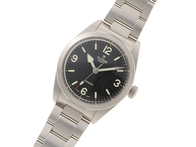 2024年　TUDOR 保証書あり　チューダー　レンジャー　79950-0001　ブラック　SS　自動巻き　メンズ2143200607957【432】
