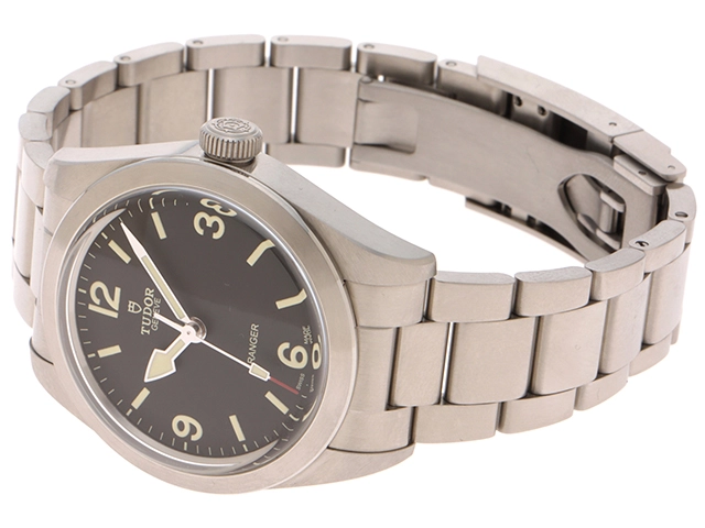 2024年　TUDOR 保証書あり　チューダー　レンジャー　79950-0001　ブラック　SS　自動巻き　メンズ2143200607957【432】