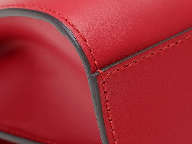 GUCCI　グッチ　ニムフェア　バンブー　２wayバッグ　レッド　レザー／バンブー　470271【434】 2143200607964