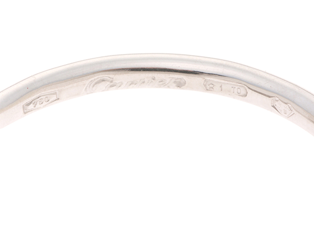 Cartier カルティエ ヒンドゥ リング K18ホワイトゴールド #52