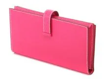 HERMES　エルメス　ベアンスフレ ローズティリアンｘSV　□Q刻印(2013年頃製造)　2143200609692　【437】