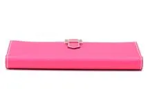 HERMES　エルメス　ベアンスフレ ローズティリアンｘSV　□Q刻印(2013年頃製造)　2143200609692　【437】