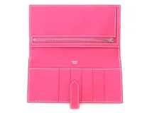 HERMES　エルメス　ベアンスフレ ローズティリアンｘSV　□Q刻印(2013年頃製造)　2143200609692　【437】
