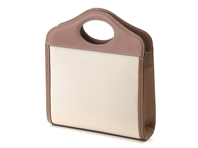 BURBERRY バーバリー ミニポケットバッグ 80393611 ナチュラル/モルト  