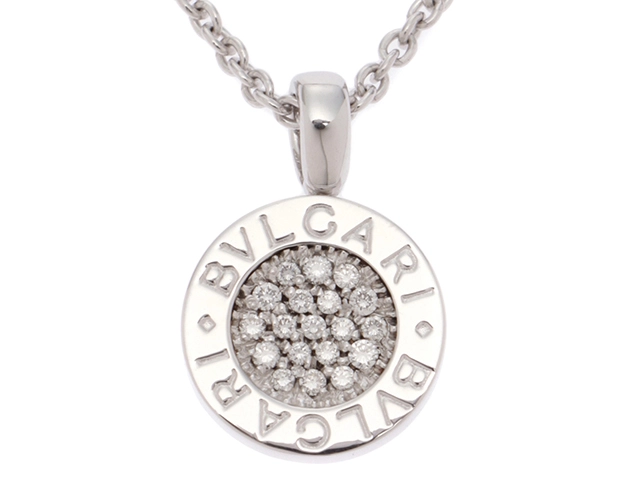 BVLGARI ブルガリ ブルガリブルガリ ネックレス ホワイト BVLGARI ブルガリ ブルガリブルガリ ネックレス ホワイト