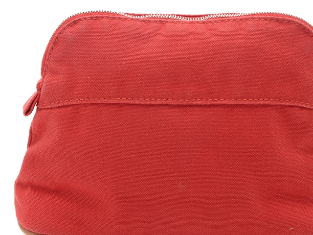 HERMES エルメス ボリードポーチミニ レッド/SV【431】2143200612326