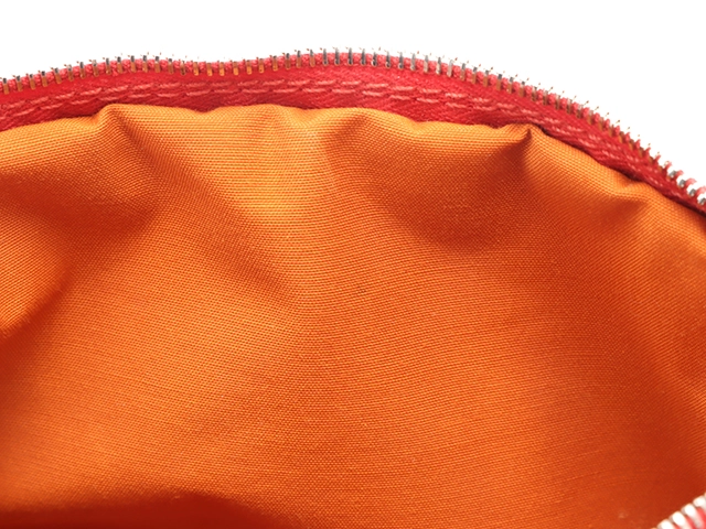 HERMES エルメス ボリードポーチミニ レッド/SV【431】2143200612326