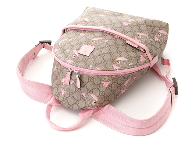 休日限定 GUCCI グッチ リュックサック チルドレンズ パパガッロ オウム バッグ