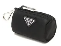 PRADA　プラダ　ReNylonサフィアーノレザーペットバッグ　_2VC030_2DMT_F0002　ブラック　ナイロン　【472】AH