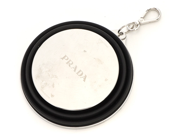 PRADA　プラダ　ReNylonサフィアーノレザーペットバッグ　_2VC030_2DMT_F0002　ブラック　ナイロン　【472】AH