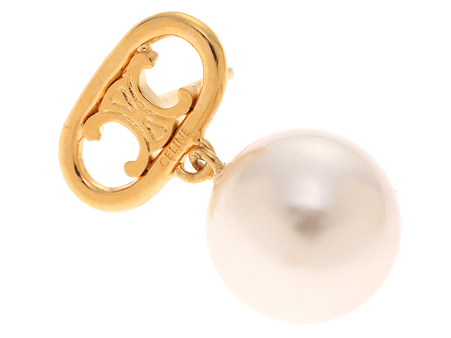 CELINE セリーヌ レ・ペルルピアス GP/フェイクパール【471】N