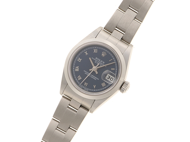 ROLEX ロレックス デイトジャスト 自動巻き SS ブルーローマ 69160  