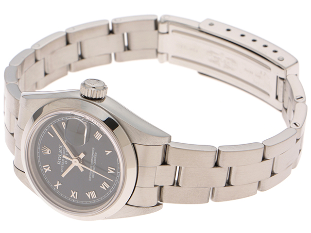 ROLEX ロレックス デイトジャスト 自動巻き SS ブルーローマ 69160  