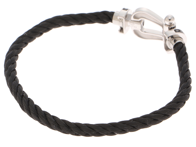 FRED フレッド ブレスレット フォース10LMサイズ K18WG ホワイト