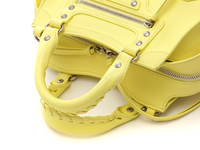 BALENCIAGA バレンシアガ ネオクラシックシティ ミニ イエロー レザー
