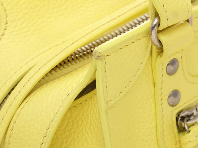BALENCIAGA バレンシアガ ネオクラシックシティ ミニ イエロー レザー