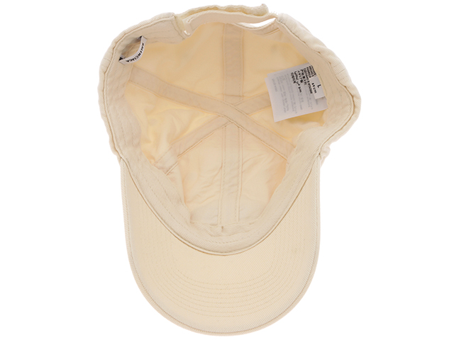 BALENCIAGA バレンシアガ BBベースボールキャップ ベージュ コットン