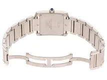 Cartier　カルティエ　タンクフランセーズMM　W51003Q3　ステンレススチール　クォーツ　レディース　腕時計　C